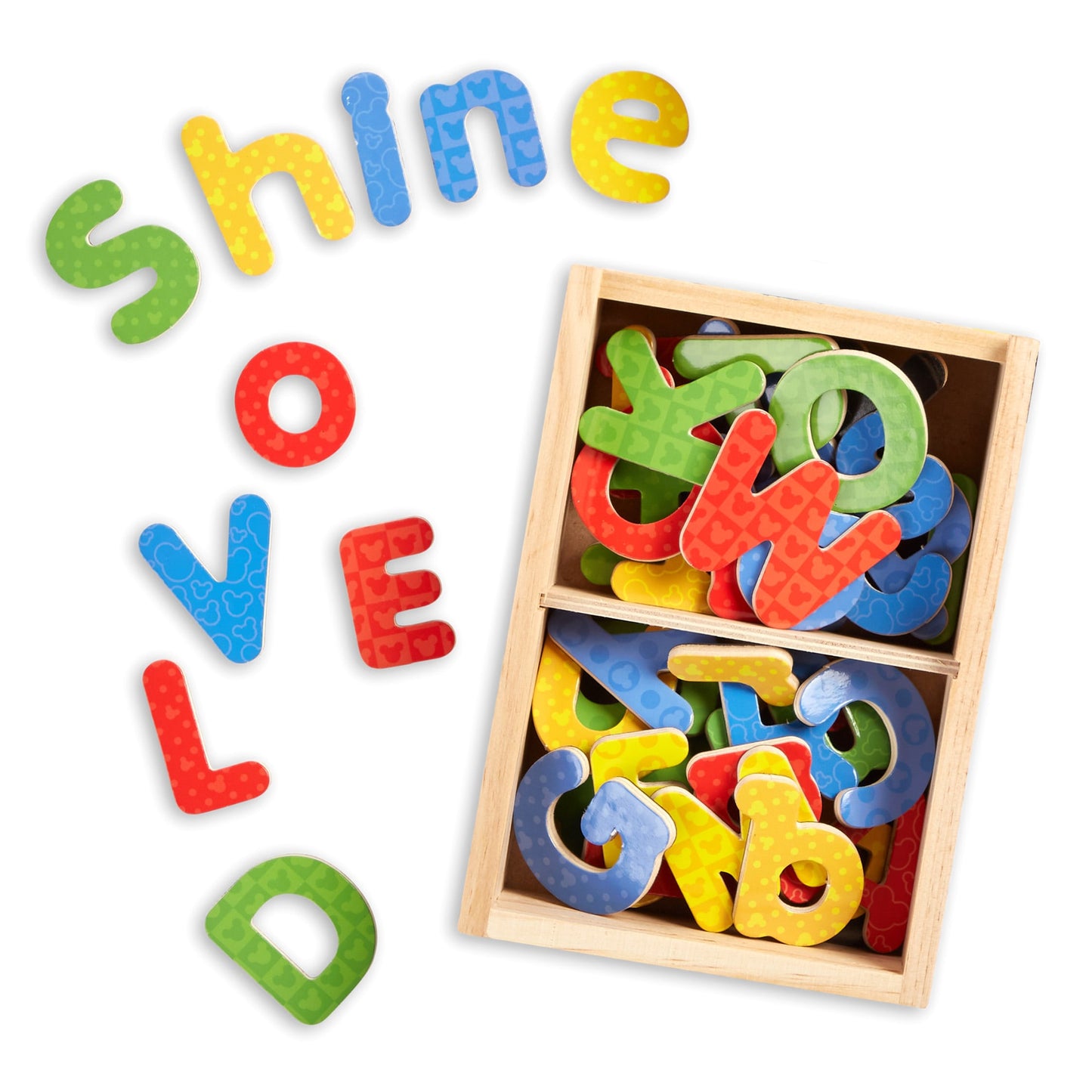 Mickey Wooden Magnets