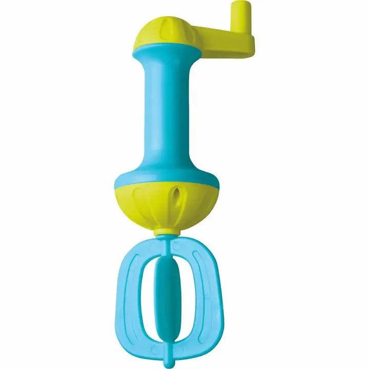 Bubble Bath Whisk in Blue - Toddler Bath Toy for Sensory Play and Tub Time Fun