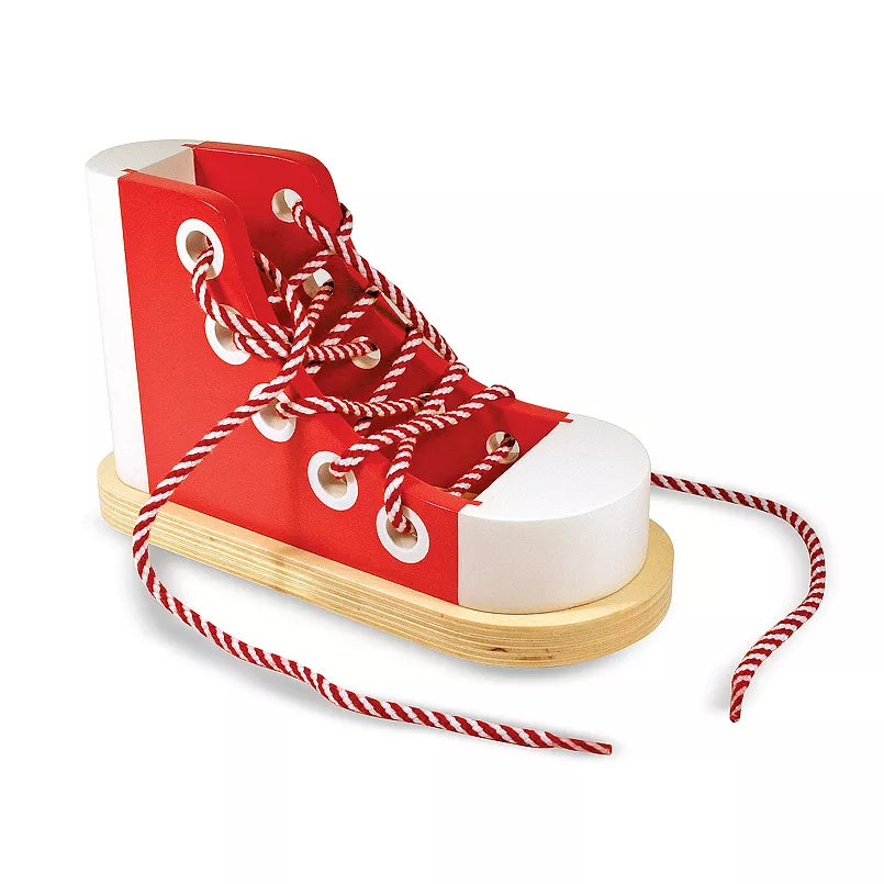 Mellisa and Doug Lacing shoe