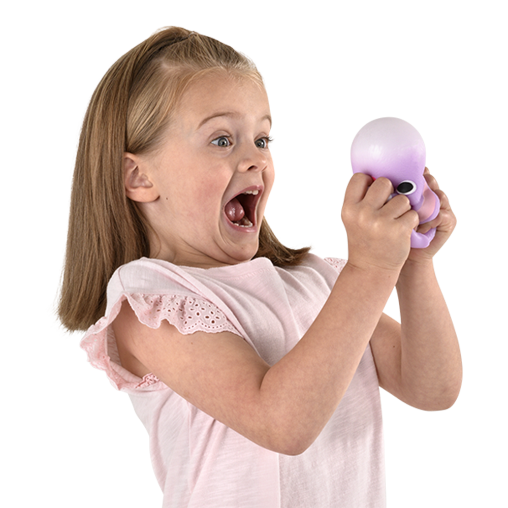 SQUISH AND STRETCH EASTER BUNNY 3.25"