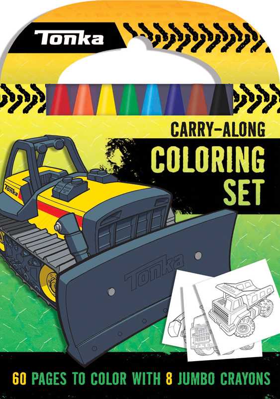 Tonka: Carry-Along Coloring Set by Grace Baranowski