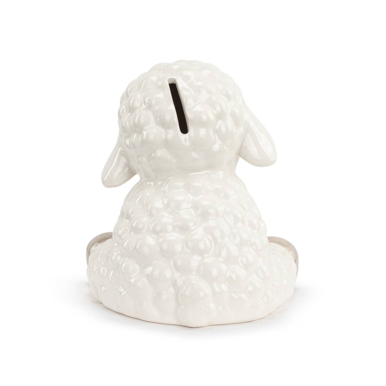 Ceramic Lamb Bank - 6x6.5x6in
