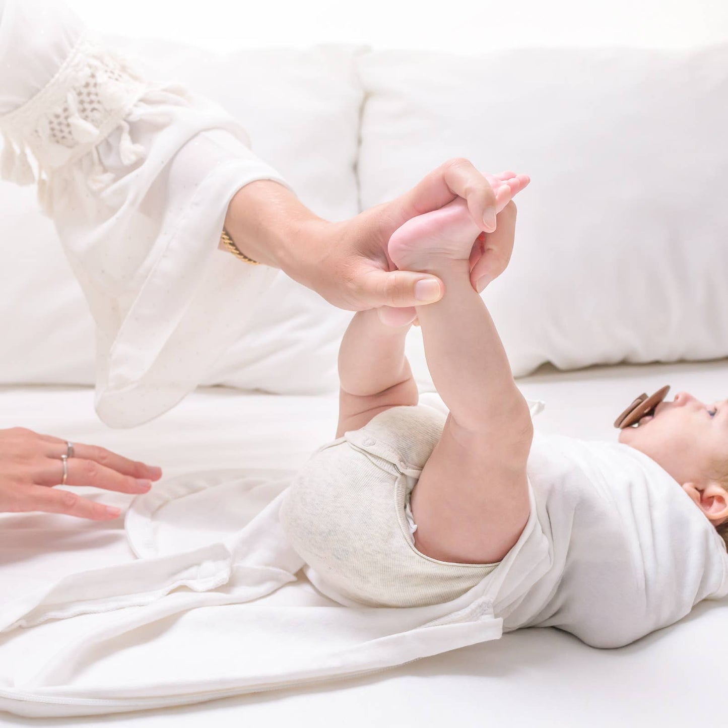 3pk Soothe Zippy Baby Swaddles, Newborn Sleep Sack