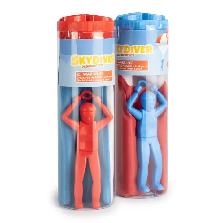 Skydiver parachutiste tangle free