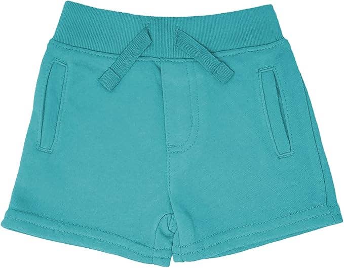 Toddler's French Terry Cotton Shorts With Pockets