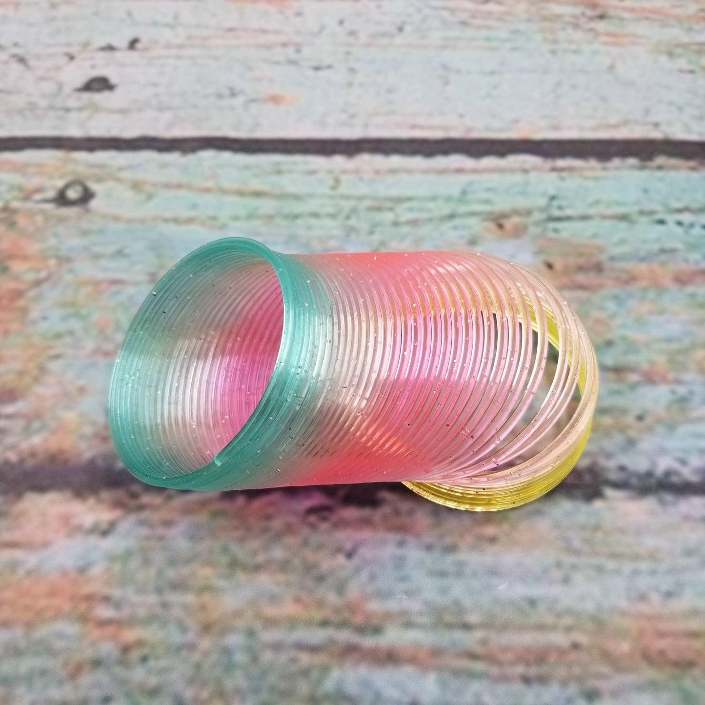 Folding Spring Coil Creative Magical Toys