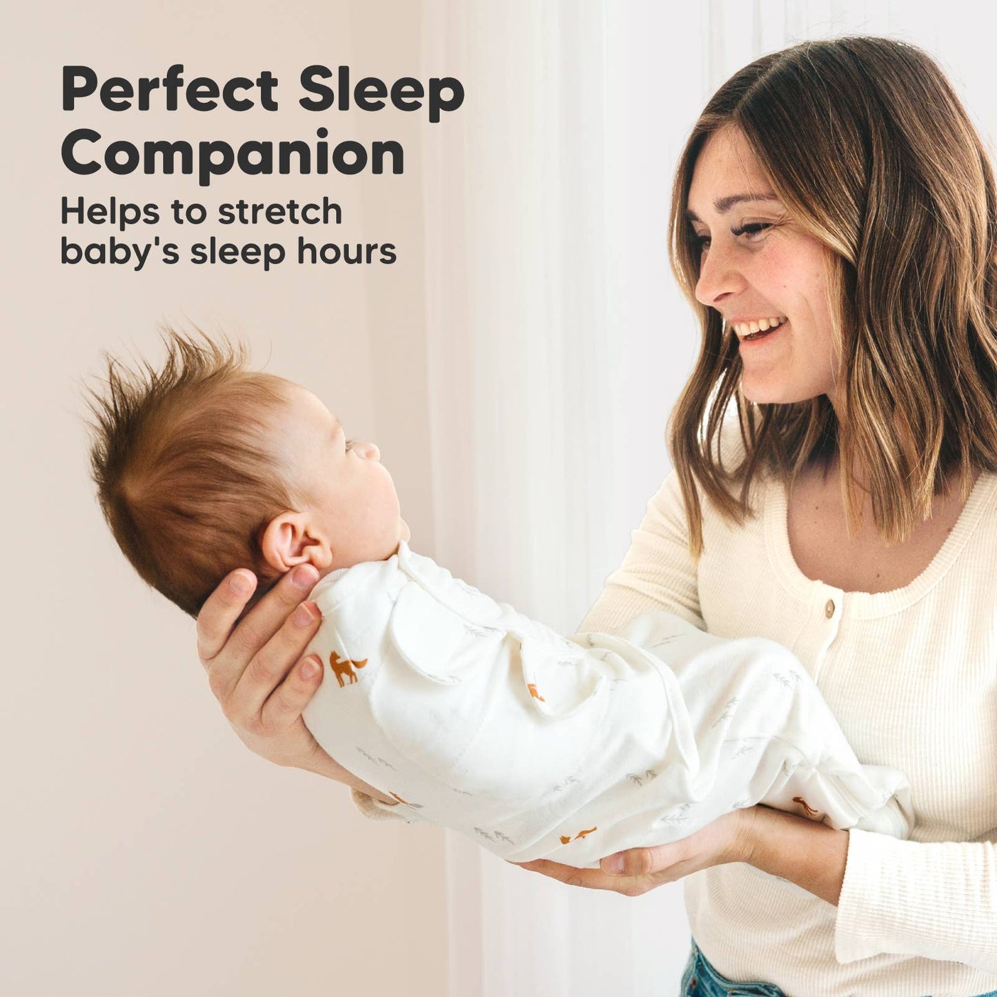 3pk Soothe Zippy Baby Swaddles, Newborn Sleep Sack