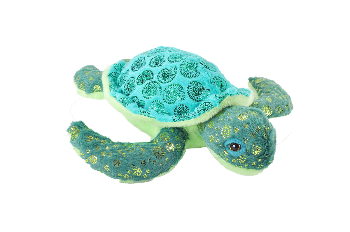 Foilkins Sea Turtle Stuffed Animal 12"