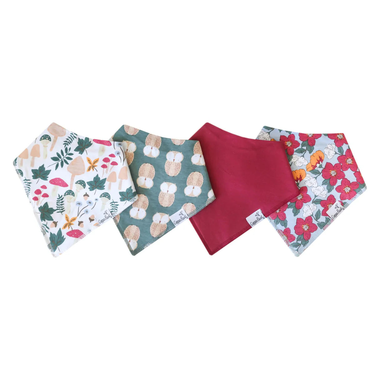 Ivy Bandana Bib Set (4-Pack)