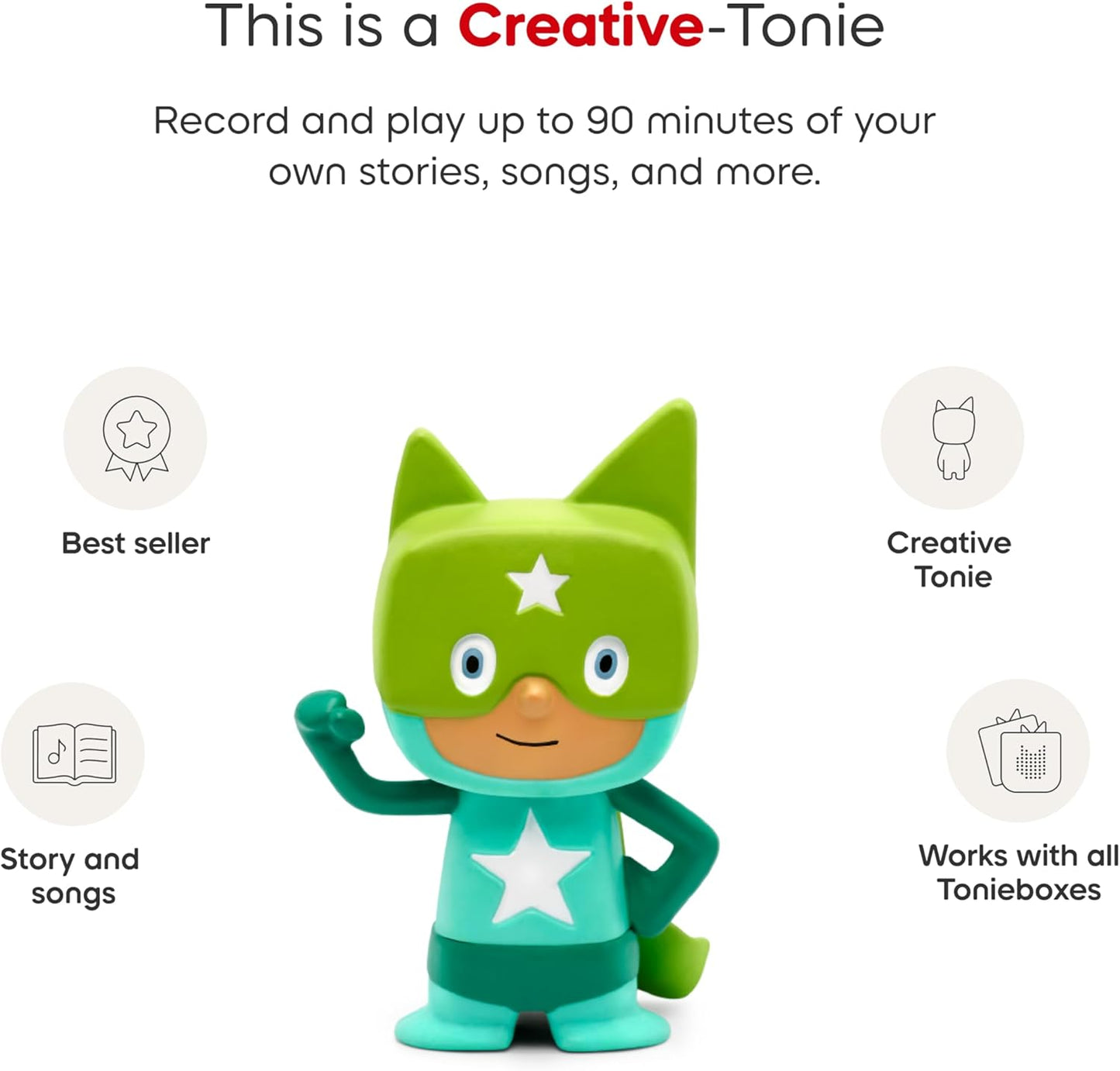 CREATIVE TONIE - SUPERHERO TURQUOISE