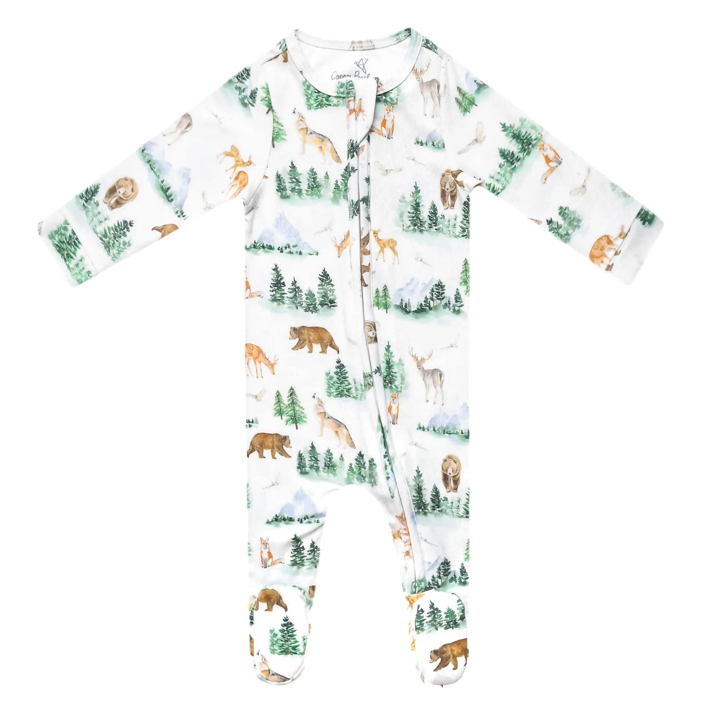 Grayson Zip-up Footie