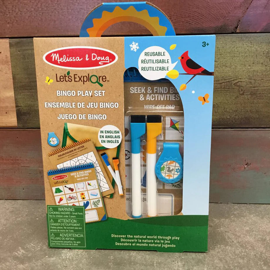 Let's Explore Seek & Find Bingo Play Set