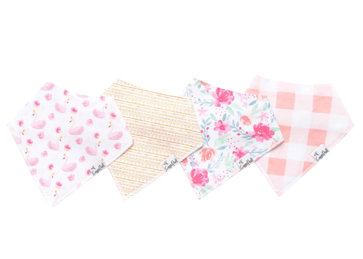 June Bandana Bib Set (4-pack)