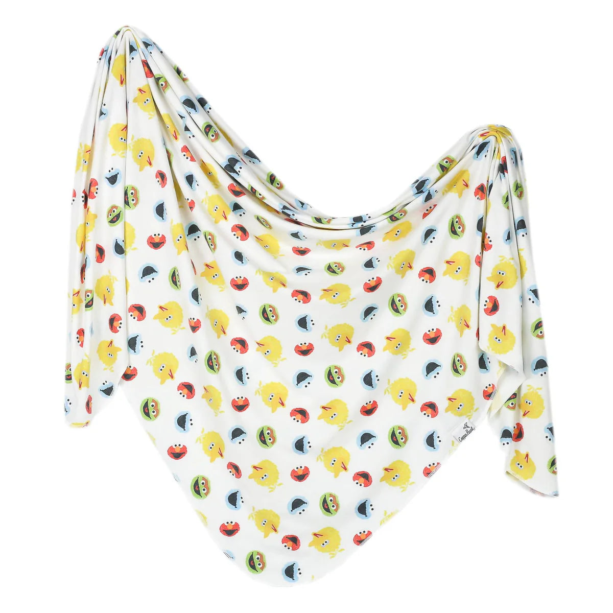Sesame Scribbles Knit Blanket Single