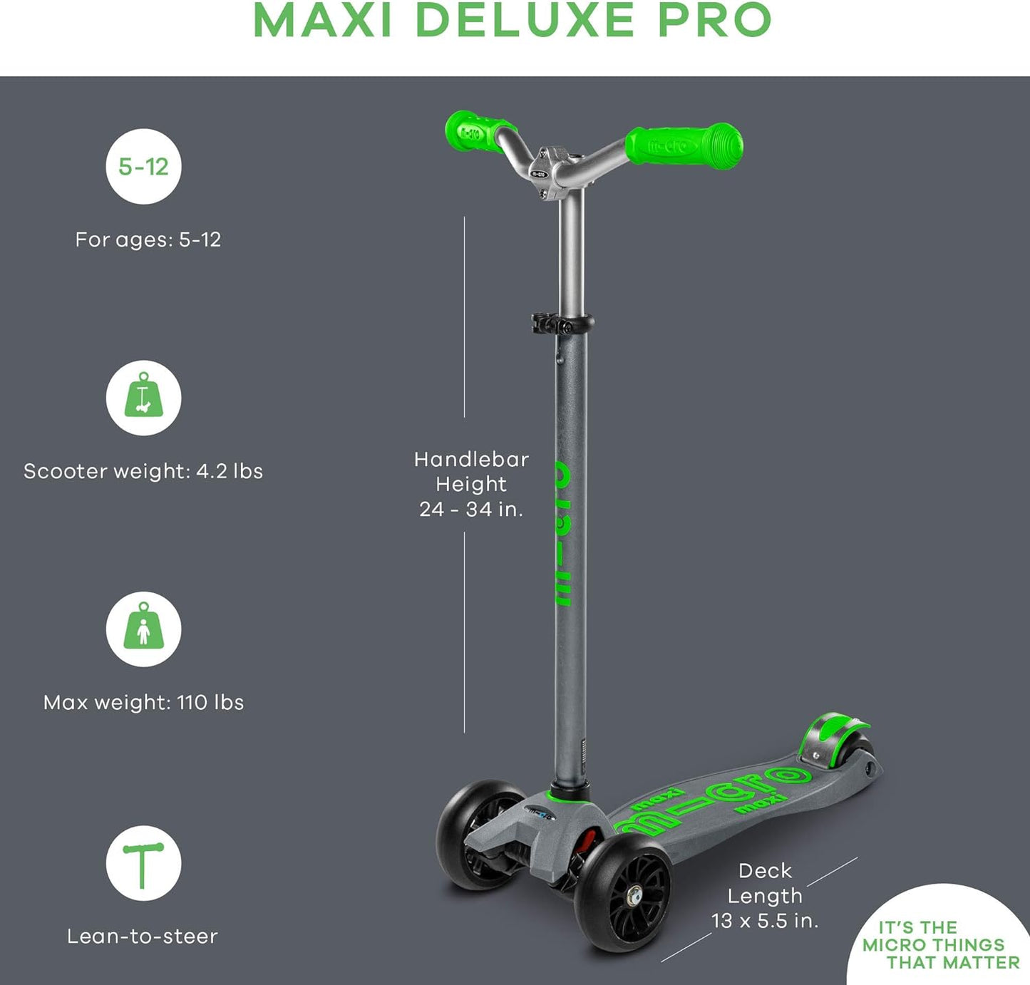 Maxi Deluxe Pro Green-grey/green
