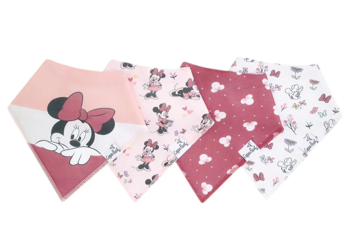 Minnie mouse Bandana Bib Set