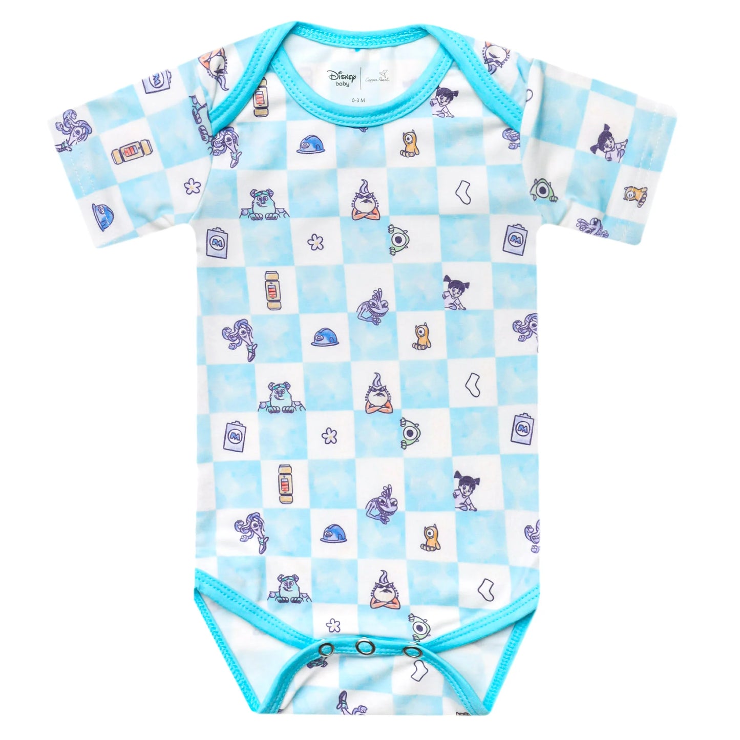 Short Sleeve BodySuit Monsters Inc. Medley