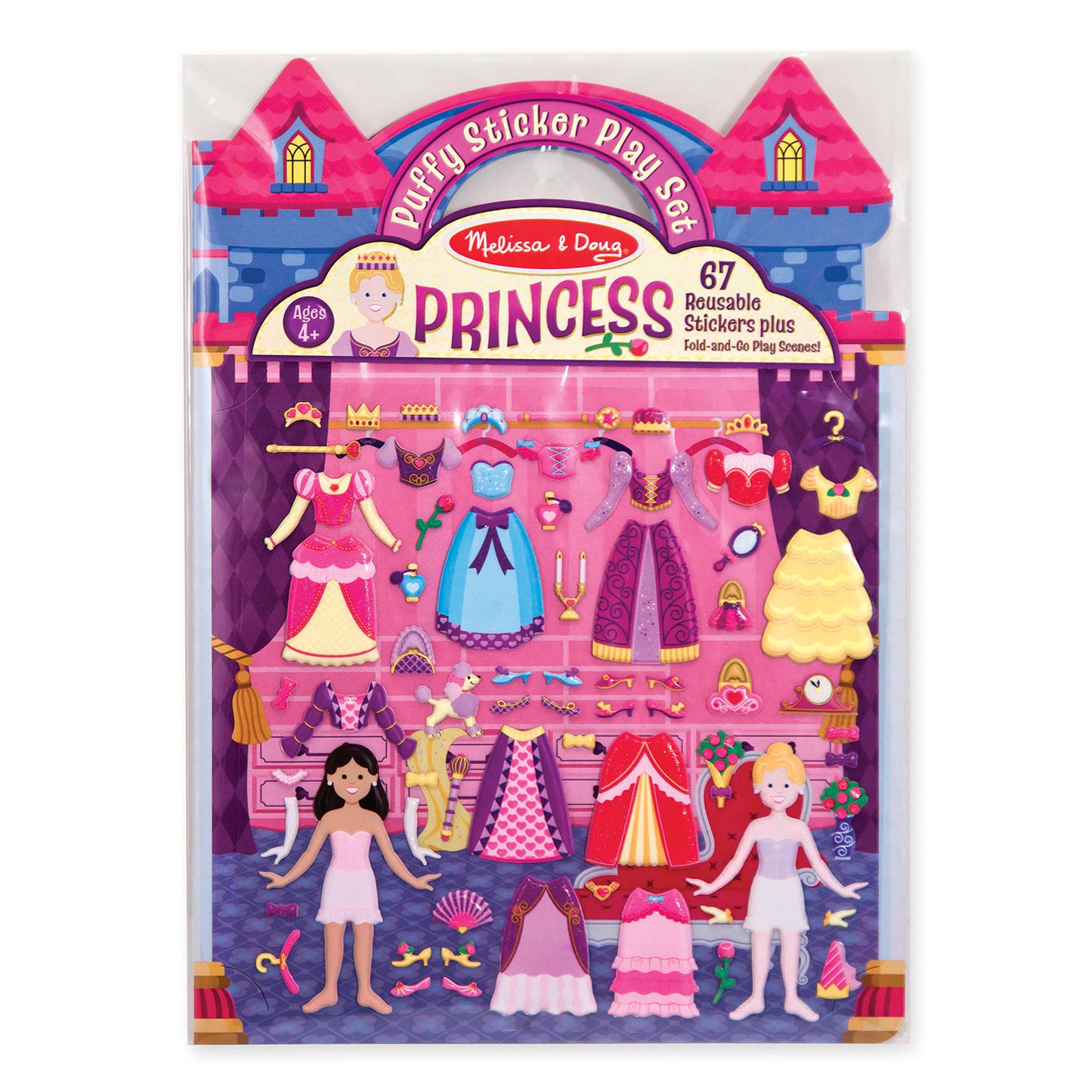 Puffy Sticker Set-Princess
