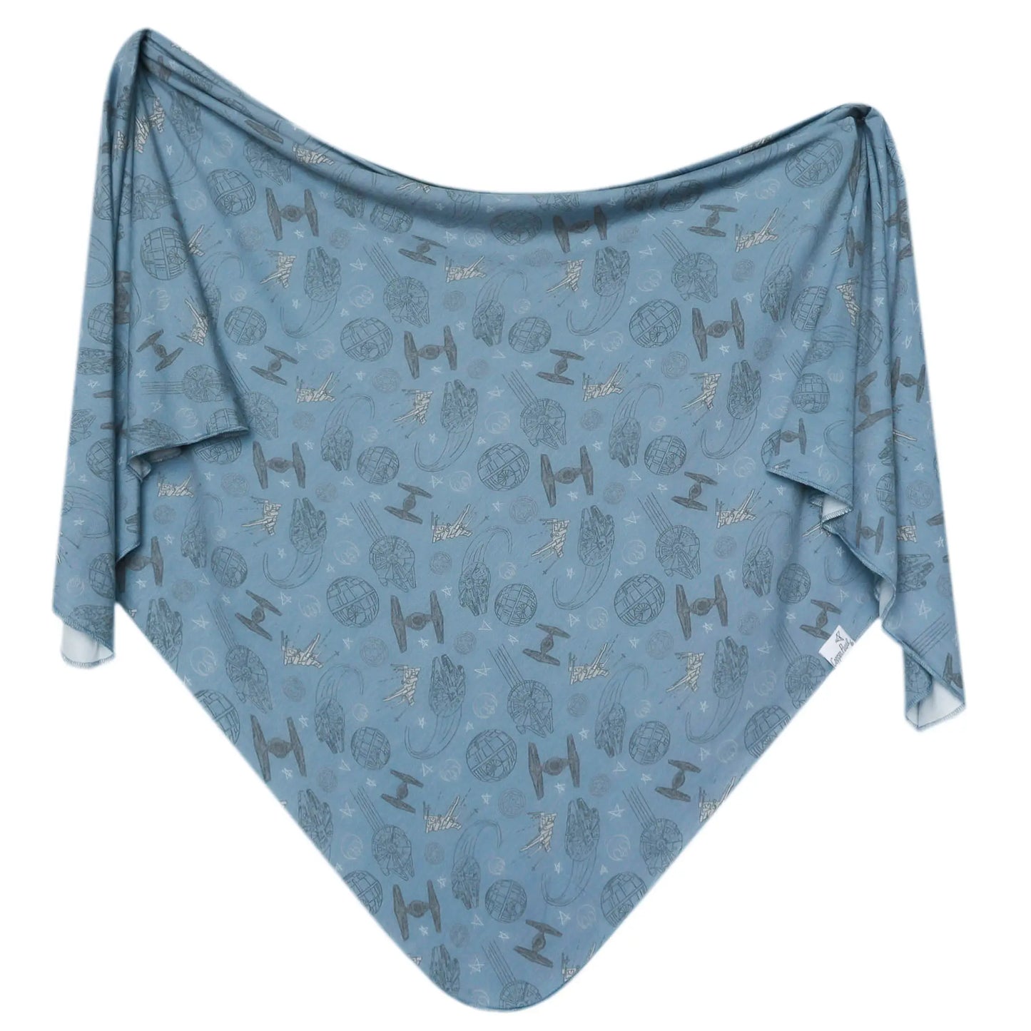 Starships Knit Blanket Single