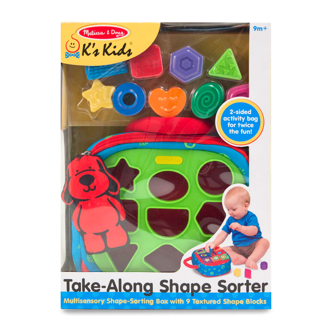 Take-Along Shape Sorter Baby and Toddler Toy