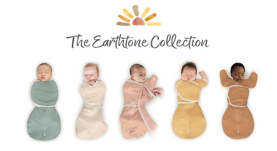 Omni Swaddle Sack, Heathered Peach Blush