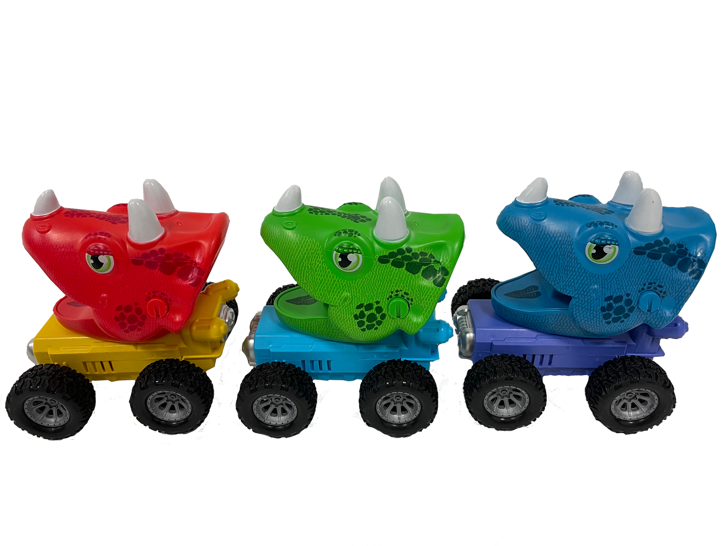 Dino Racers - dinosaur vehicles with NO batteries needed!