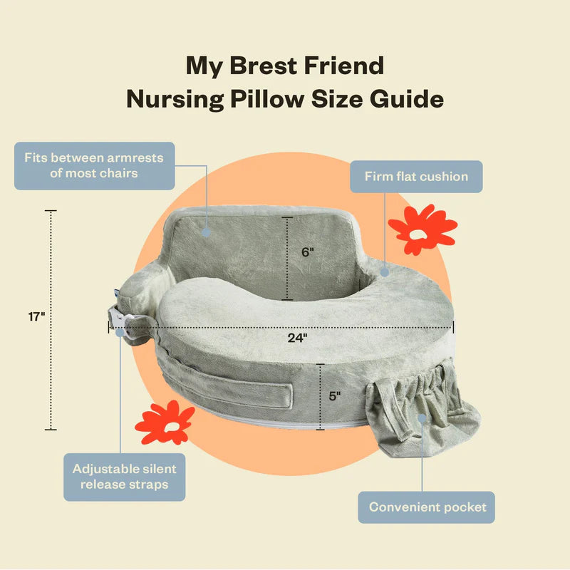 My Brest Friend Pillow-Grey