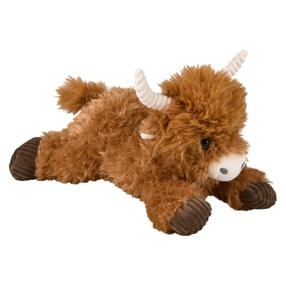 (T) 15" LAYING HIGHLAND COW