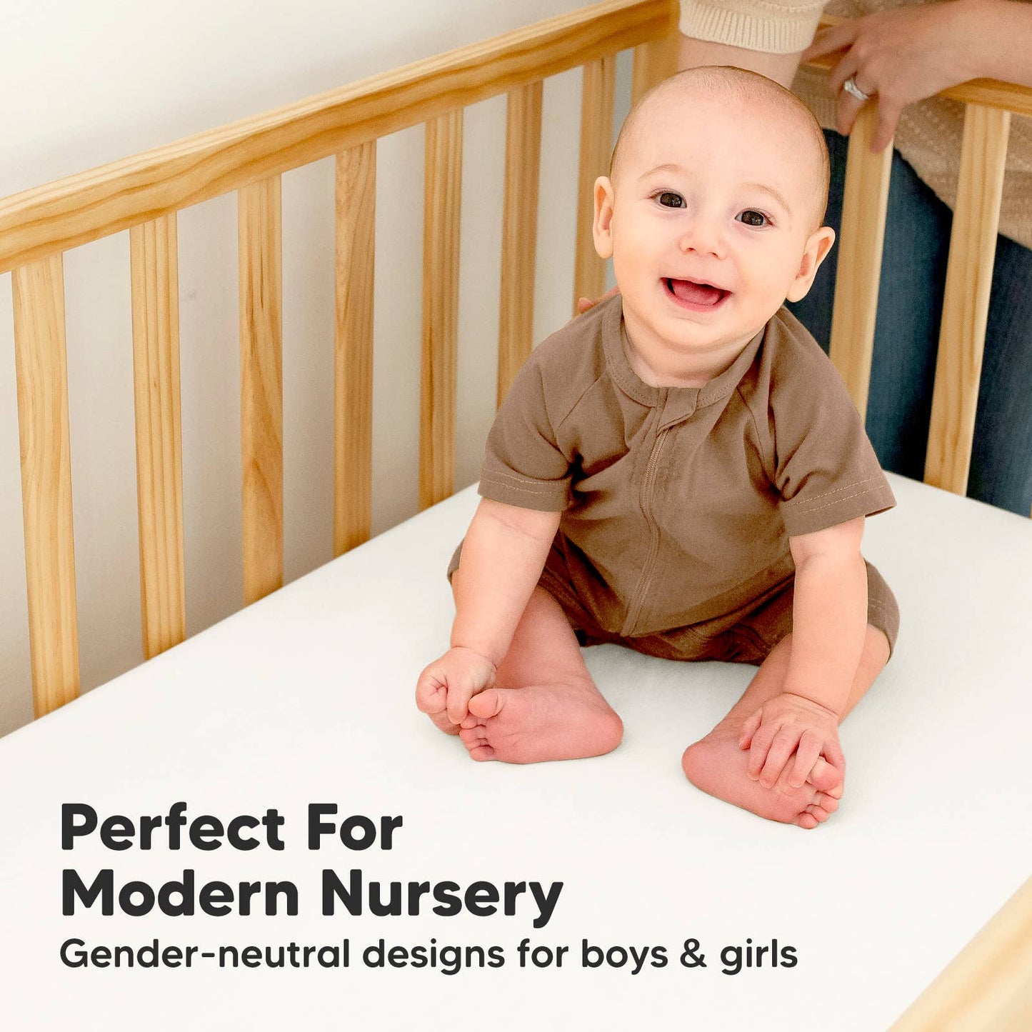 2pk Waterproof Crib Sheets, Baby Mattress Protector