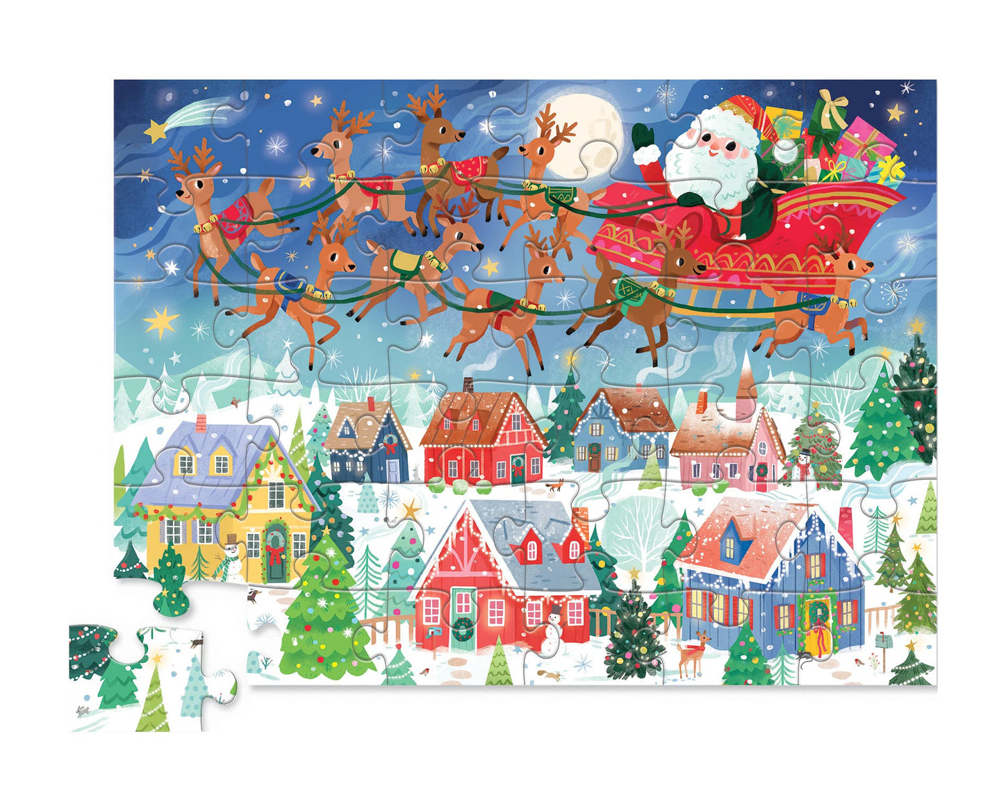 36-Piece Puzzle - Santa's Sleigh