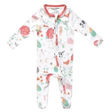 Farmstead zip up footie