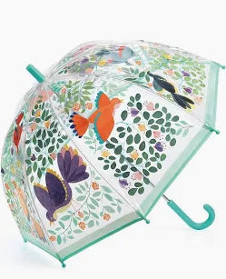 Umbrellas Flowers and Birds