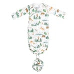 NEWBORN KNOTTED GOWN - GRAYSON