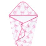 PREMIUM BABY KNIT HOODED TOWEL - BOW MY GOSH