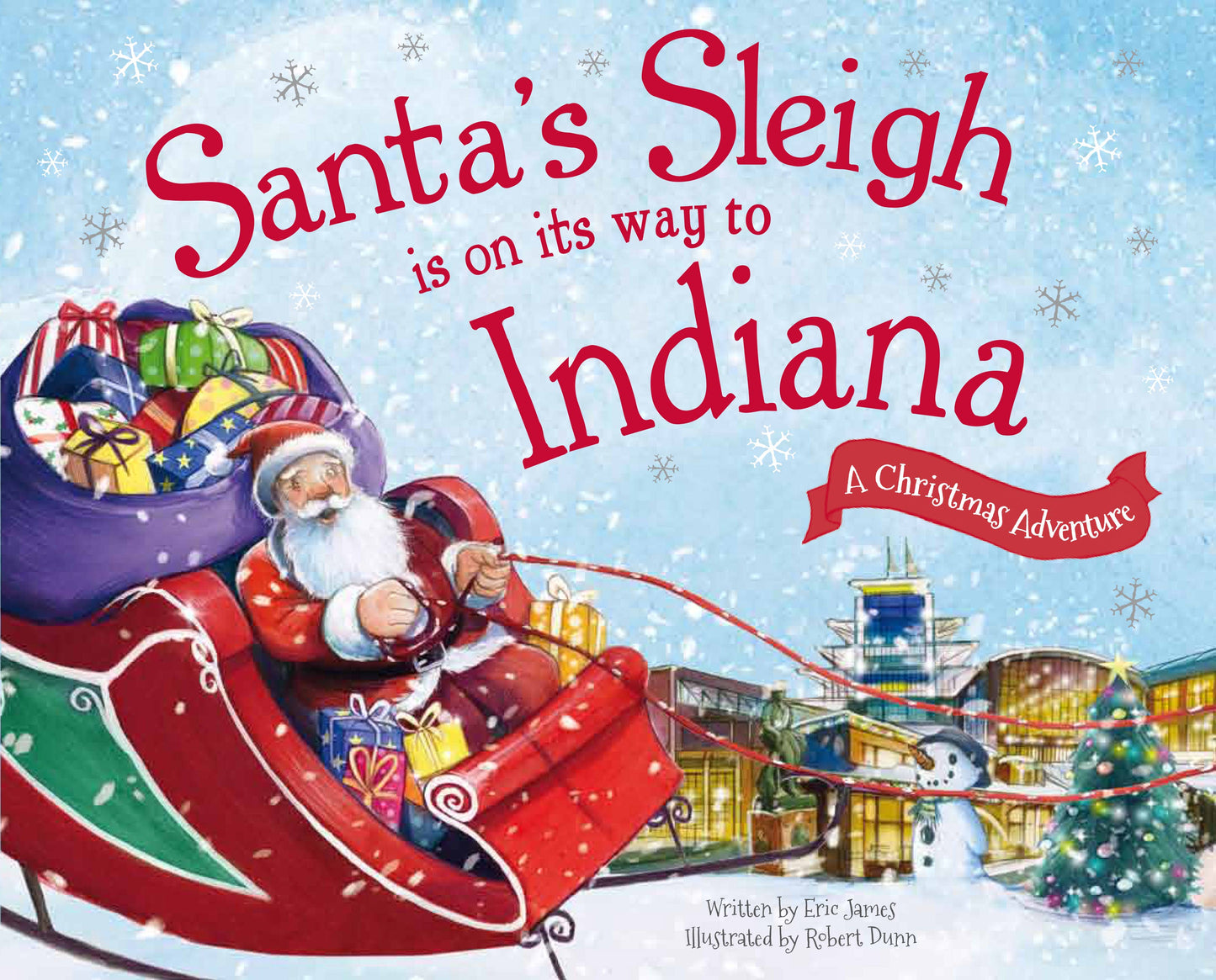 Santa's Sleigh Is on Its Way to Indiana (HC)