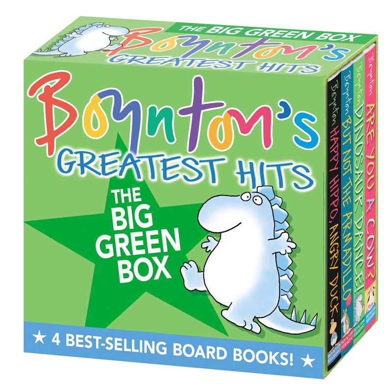 Boynton's Greatest Hits The Big Green Box (Boxed Set) by Sandra Boynton