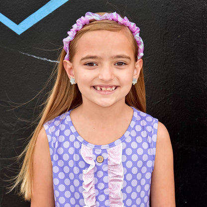 Organza Ruched Headbands