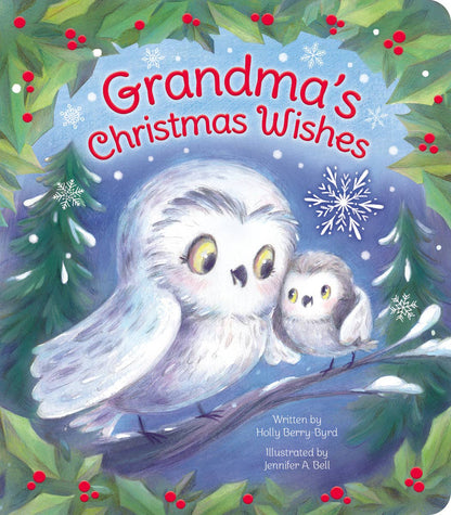 Grandma's Christmas Wishes Board Book