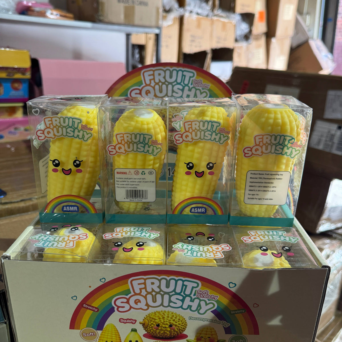 Crackling Crunchy Corn Squishy - A131