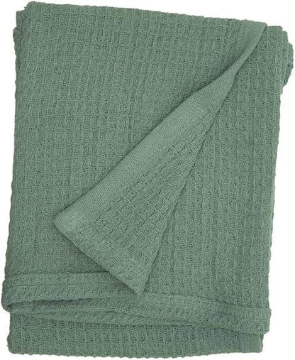 100% Cotton Waffle Baby Blankets- 30" x 40"