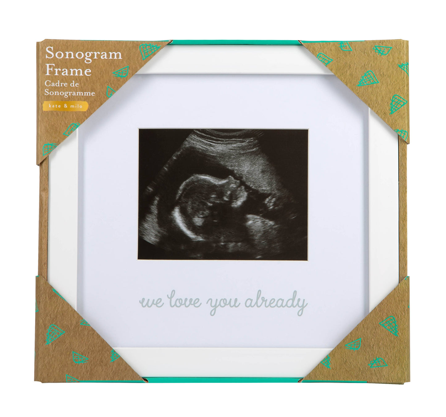 “We Love You Already” Sonogram Frame