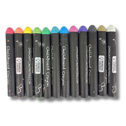 Chalk Coloring Crayons S/12