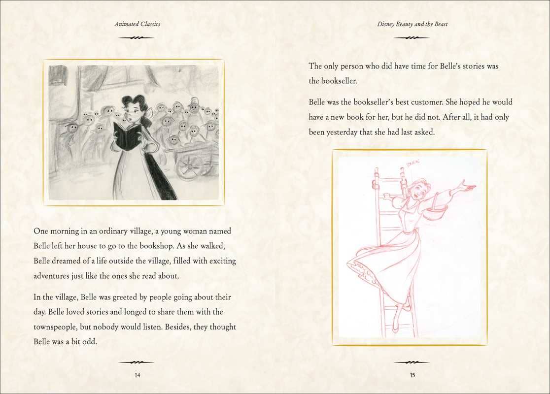Disney Animated Classics: Beauty and the Beast by Editors of Studio Fun International