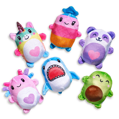 Bubble Stuffed Squishy Friends Original Plush Wrapped Fidget