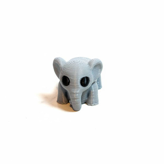 Elephant • Mini 3D Printed Articulated Animal • Flexi Animals • Pocket Pets • Pocket Pals • Desk Pets [#89]