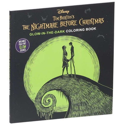 Disney Tim Burton's The Nightmare Before Christmas Glow-in-the-Dark Coloring