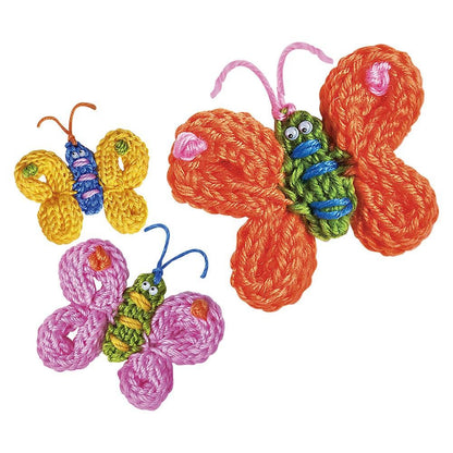 Little Craft French Knit Butterfly Kit