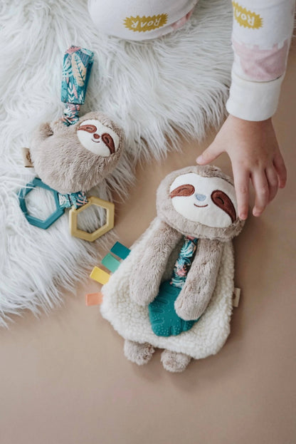 Itzy Lovey Plush And Teether Toy - Ana the Bunny