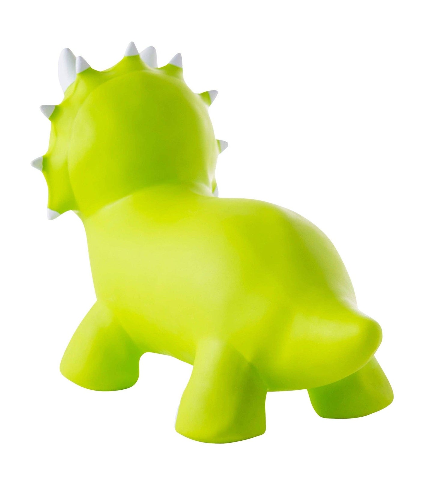 Bouncy Inflatable Animal Jump-Along: Green Triceratops