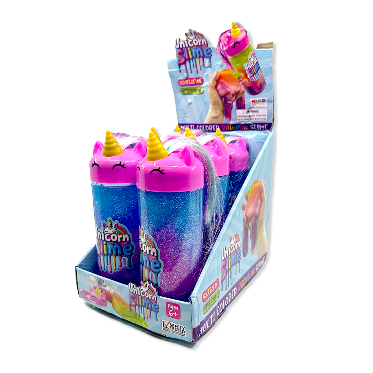 Sparkly Rainbow Unicorn Slime